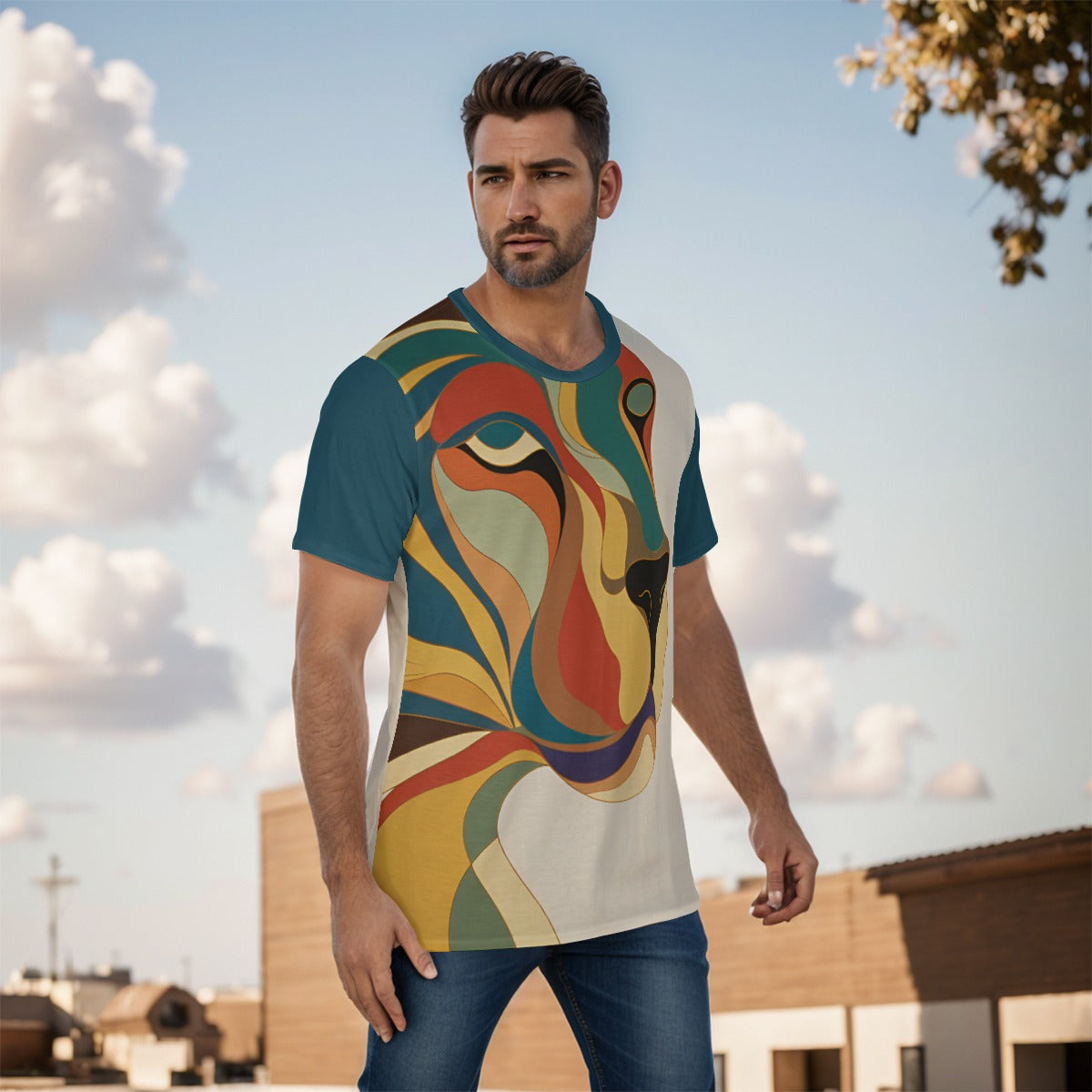 Ibhubesi Lion - Men's T-Shirt