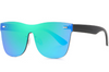 Large Frame Borderless Sunglasses