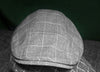 Lightweight Cotton Flat Cap - Gray