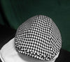 Lightweight Cotton Flat Cap - Houndstooth