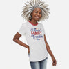 Friends Family Freedom Women's Crew Neck T-shirt