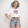 Friends Family Freedom Women's Cropped T-shirt