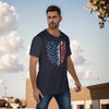 Stars Stripes and Sternum Men's Crew Neck T-Shirt