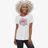 Friends Family Freedom Women's Crew Neck T-shirt