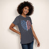 Stars Stripes and Sternum Women's Crew Neck T-Shirt