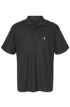 Thumbs Up Cotton Pique Polo - Black