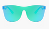 Large Frame Borderless Sunglasses