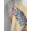 Hummingbird Daydream Women's Curved Hem Top