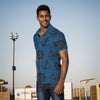 Anchors Away Men's Button Up Short Sleeve Shirt