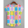 Easter Eggs Women's Curved Hem T-shirt