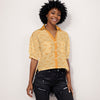 Orangsicle T-rex Women's Button Up Blouse