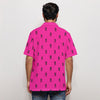Hot Pink Death -Men's Hawaiian Shirt