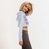 Hava Nice Day Women's Crop Top Hoodie