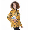 Change Your Spots Leopard Print Women's Pullover Hoodie