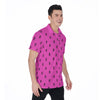 Hot Pink Death Men's Golf Polo Shirt