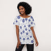 Blue Vines Women's Boatneck T-Shirt