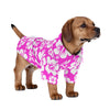 Hot Pink Hibiscus Hawaiian Dog Shirt