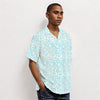 Blue Easter Egg Men's Hawaiian Shirt