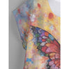Butterfly Daydream Women's Curved Hem Top