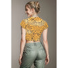 Change Your Spots Leopard Print Women's Raglan Cropped T-shirt