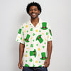 Paddy's Hat -Men's Hawaiian Shirt - St. Patrick's Day