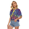 Colorful Mushroom Blouse for Women