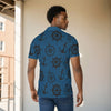 Anchors Away Men's Button Up Short Sleeve Shirt