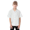 Light Checker Youth Hawaiian Shirt