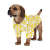 Honey Mustard Hibiscus Hawaiian Dog Shirt