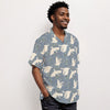 Swans in Flight Men's Hawaiian Shirt