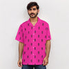 Hot Pink Death -Men's Hawaiian Shirt