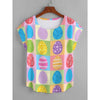 Easter Eggs Women's Curved Hem T-shirt