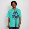 palm trees Hawaiian shirt