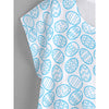 Blue Easter Egg Women's Curved Hem T-shirt