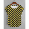 Check Mate Women's Curved Hem Top