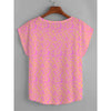 Easter Egg Pink Women's Curved Hem T-shirt