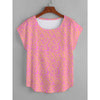 Easter Egg Pink Women's Curved Hem T-shirt