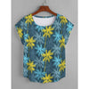 Great Palms Dude Women's Curved Hem Top